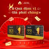 Socola đắng Beryl's cacao dark chocolate 99% 80% - hộp thiếc 108g