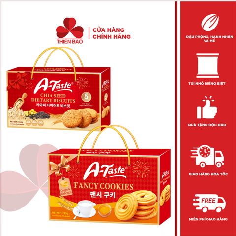 Bánh quy, bánh ngũ cốc A-Taste 765g / 768g
