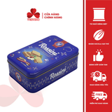 Bánh xốp nhân socola hạt phỉ Rossini hộp thiếc 250g