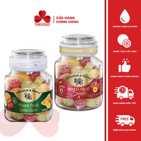 Kẹo trái cây Đức Cavendish & Harvey 300g (Kẹo C&H)