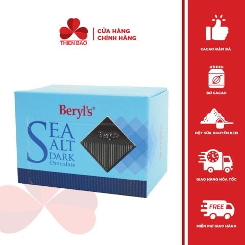 Sô cô la Beryls 60g Dark Sea Salt
