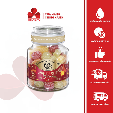 Kẹo trái cây Đức Cavendish & Harvey 300g (Kẹo C&H)
