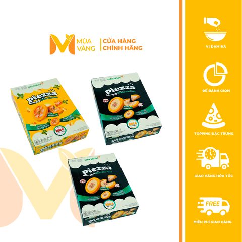 Piezza – Combo mix 3 hộp Bánh Pizza Mini Snack - Bữa ăn nhẹ hoàn hảo ...