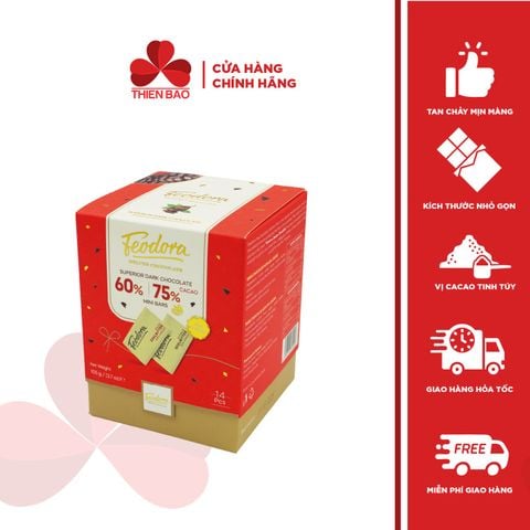 Socola Feodora Hộp Giấy 105g