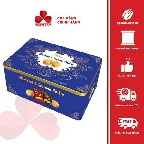 Bánh hạnh nhân và mè A-Taste Almond and Sesame Pastry 273g