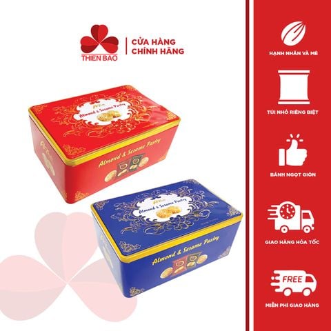 Bánh hạnh nhân và mè A-Taste Almond and Sesame Pastry 273g