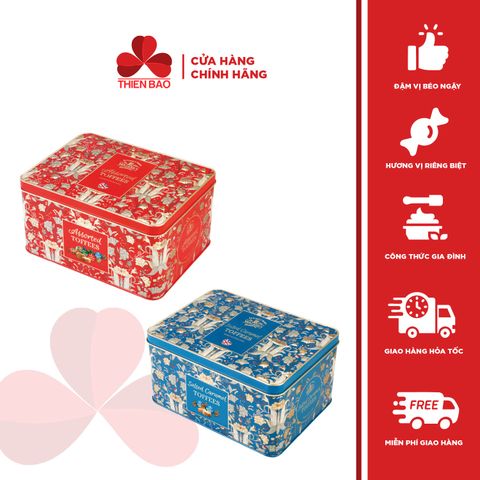 Kẹo bơ sữa Walker's Toffees hộp thiếc 200g