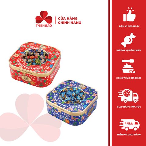 Kẹo Bơ Sữa Walker's Toffees hộp thiếc 125g