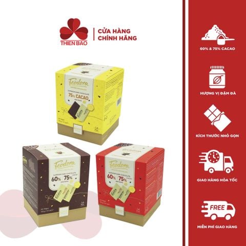 Socola Feodora Hộp Giấy 105g