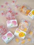 Kẹo dẻo trái cây vị xoài (110g) và vị đào (100g) thương hiệu A-Taste