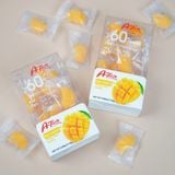 Kẹo dẻo trái cây vị xoài (110g) và vị đào (100g) thương hiệu A-Taste