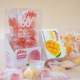 Kẹo dẻo trái cây vị xoài (110g) và vị đào (100g) thương hiệu A-Taste