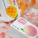 Kẹo dẻo trái cây vị xoài (110g) và vị đào (100g) thương hiệu A-Taste