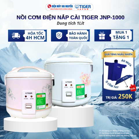 Nồi cơm điện nắp gài Tiger JNP - 1000