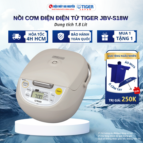 Nồi cơm điện tử TIGER JBV-S18W