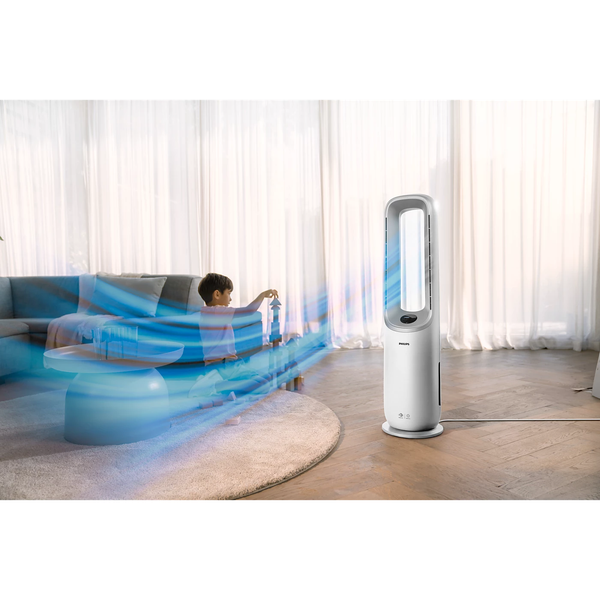 Máy lọc không khí và quạt Philips 2 trong 1 Air Performer Series 7000 AMF765/30