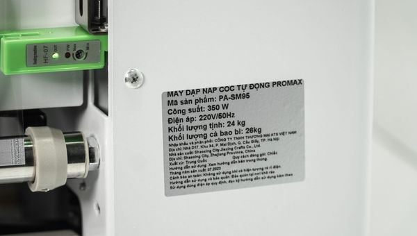 Máy dập nắp cốc Promax SM95