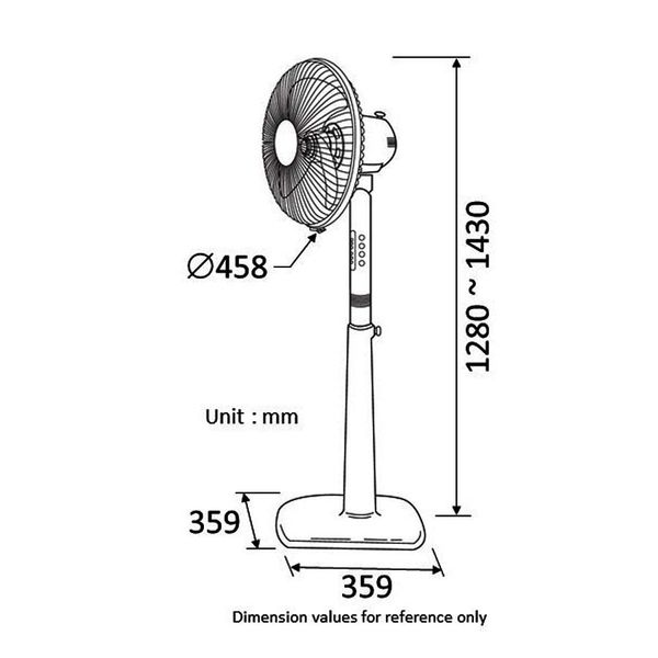 Quạt đứng KDK M40K