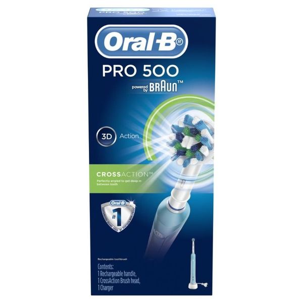 Bàn chải đánh răng điện Oral-B Pro 500 Deep Clean D16.513