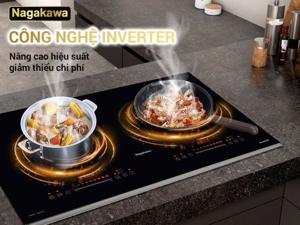 Bếp Điện Từ Đôi Nagakawa NDI9191