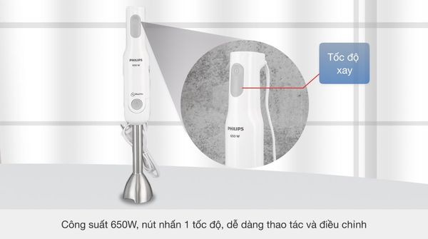 Máy Xay Sinh Tố cầm tay Philips HR2534/00