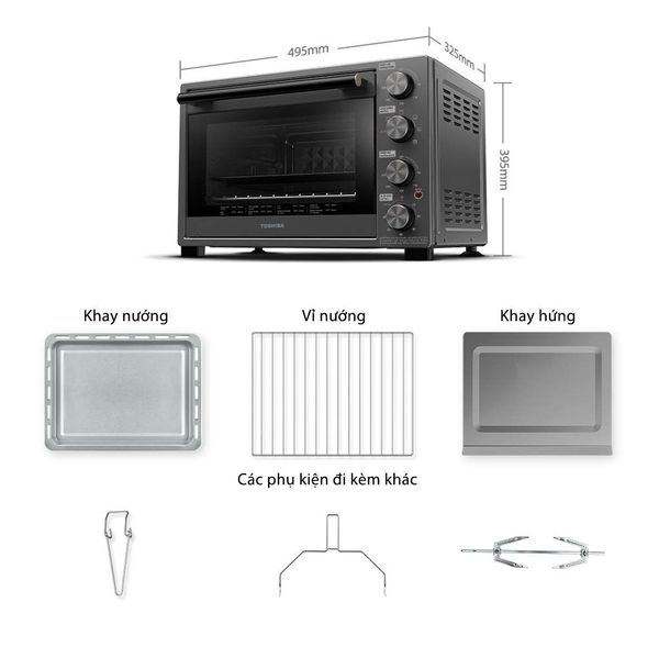 Lò nướng Toshiba TL-MC35Z 35 lít