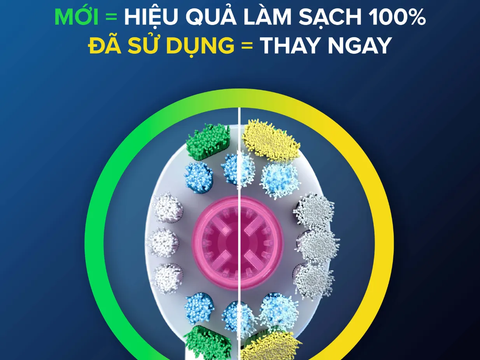 Đầu bàn chải Oral-B Whitening EB18pRX