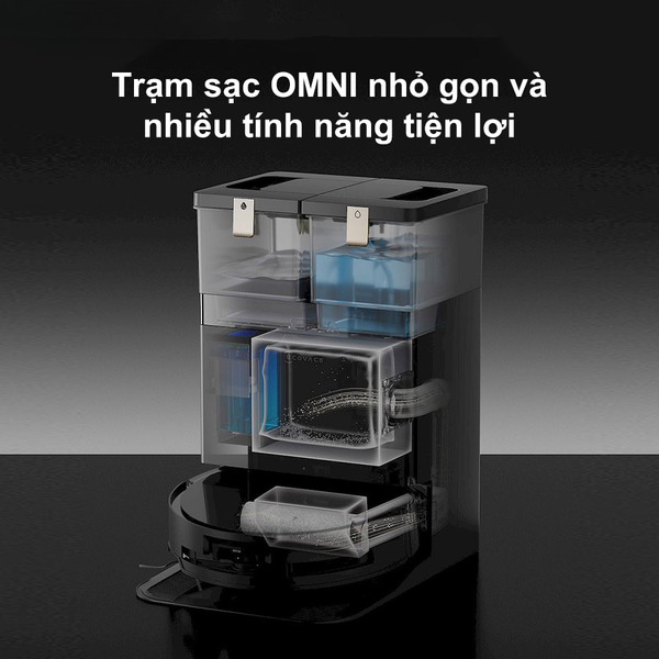 Robot hút bụi lau nhà Ecovacs Deebot X8 Pro Omni