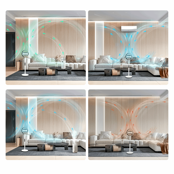 QUẠT TUẦN HOÀN TOSHIBA F-DSC80XVN(W)