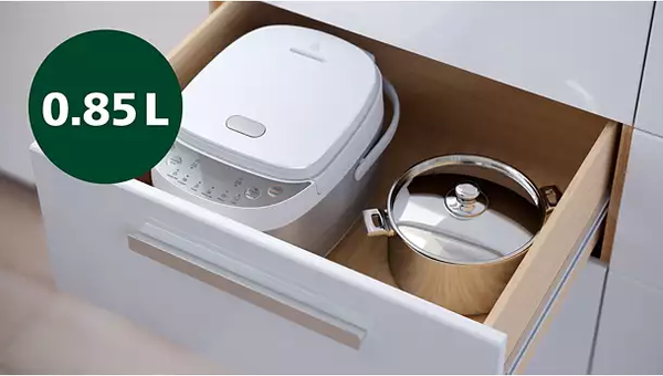 Nồi cơm điện mini Philips 0,85 lít HD3170/66
