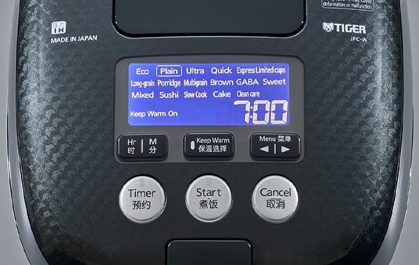 Nồi cơm điện tử cao tần áp suất kép Tiger JPC-W10W