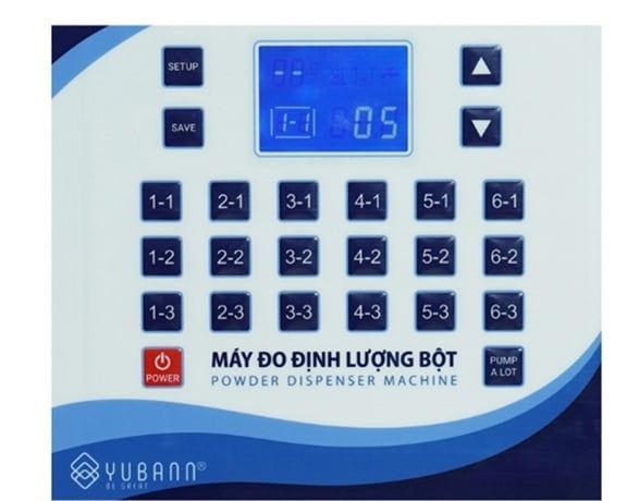 Máy định lượng bột Yubann YB-PD35L