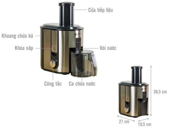 Máy ép nhanh Promax PA-J800