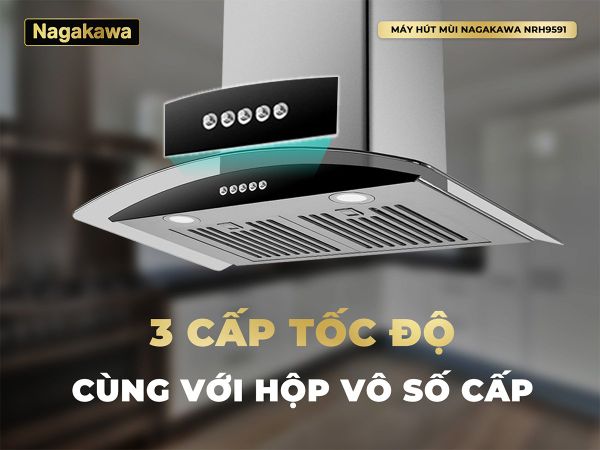 Máy hút mùi Nagakawa NRH9591