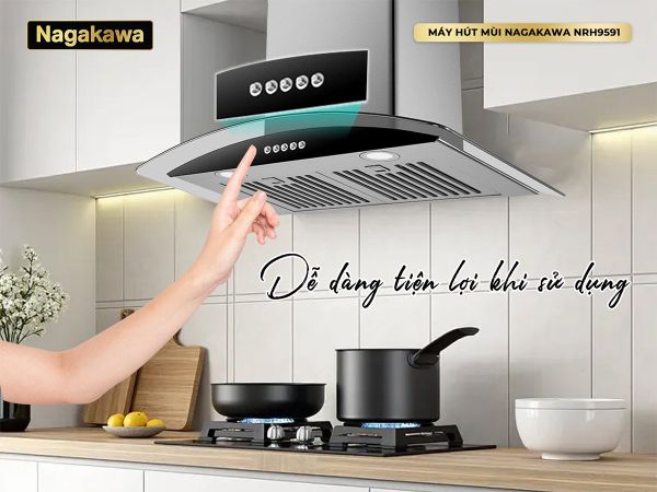 Máy hút mùi Nagakawa NRH9591