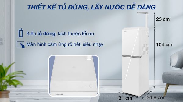 Máy Lọc Nước Toshiba TWP-N2396SVN(W)-M1