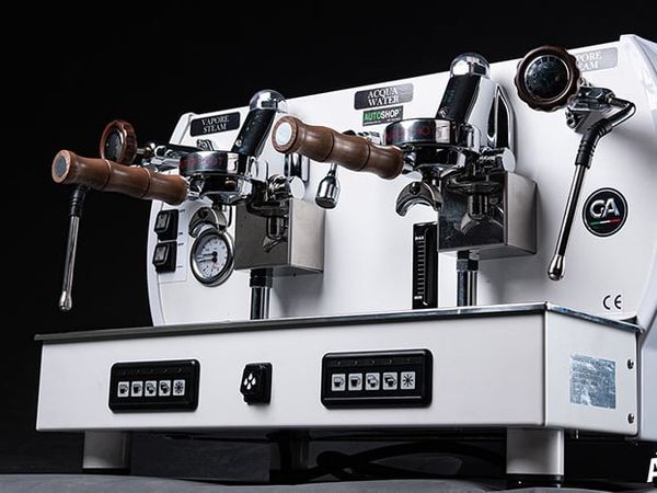 Máy pha cà phê La Nuova Era Altea Limited Wood All White 2 Group