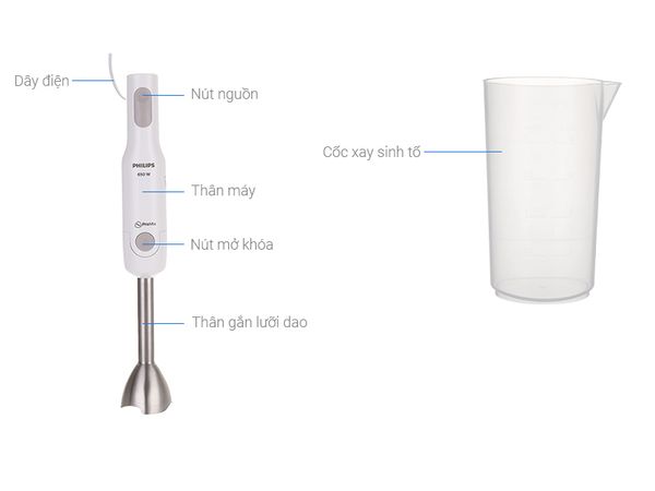 Máy Xay Sinh Tố cầm tay Philips HR2534/00