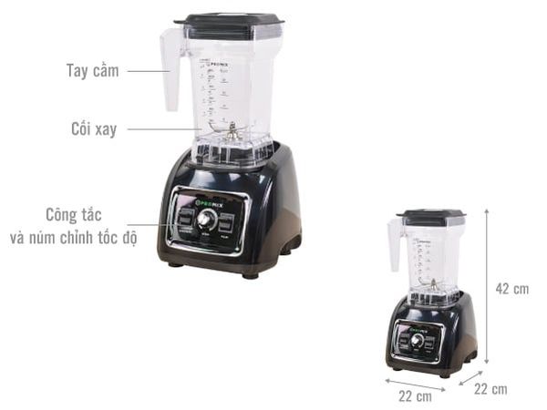 Máy xay sinh tố công nghiệp Promix PM-819B
