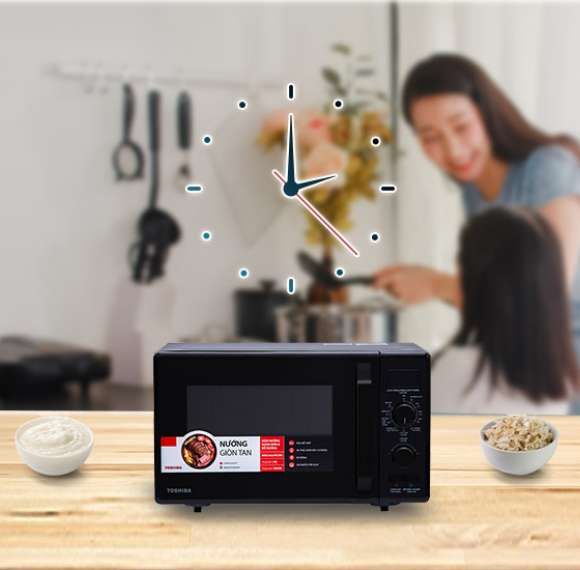 LÒ VI SÓNG TOSHIBA MW2-AG24PC(BK)