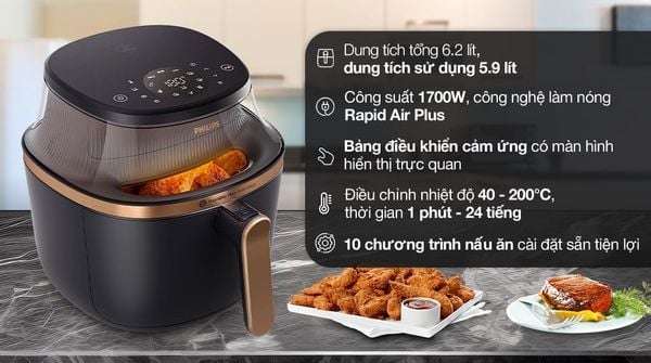 Nồi chiên không dầu Philips NA332/00