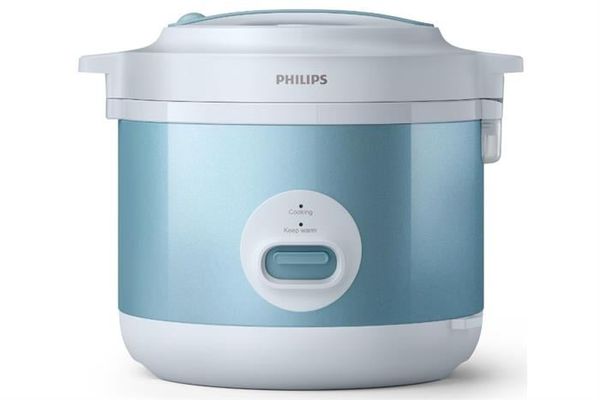 Nồi cơm điện Philips HD3008/32 màu xanh
