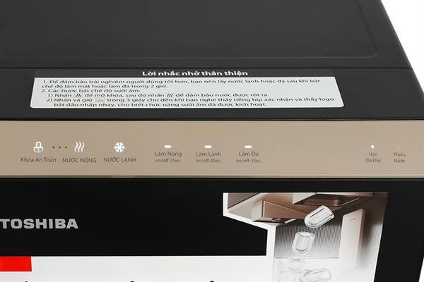 Cây nước nóng lạnh và làm đá Toshiba RWF-IW2469BVN(K) 660W