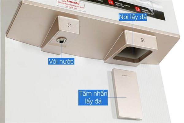 Cây nước nóng lạnh và làm đá Toshiba RWF-IW2469BVN(W) 660W