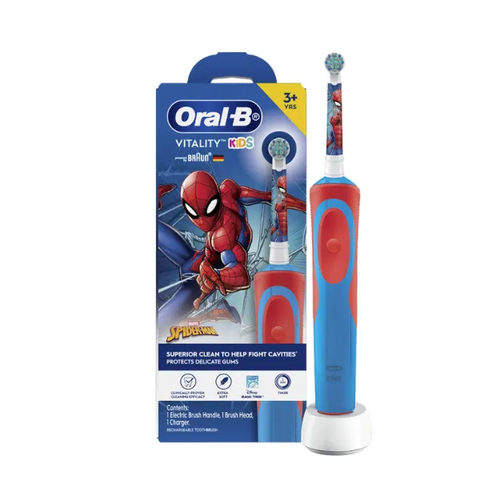 Bàn chải đánh răng điện trẻ em Oral-B Vitality D12 Spiderman