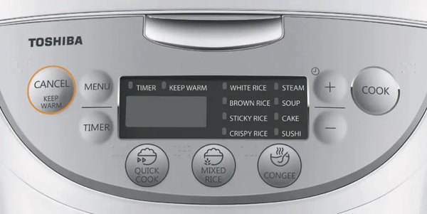 NỒI CƠM ĐIỆN TỬ TOSHIBA RC-10DH2PV(W)