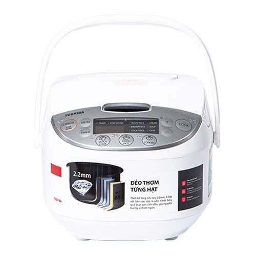 Nồi cơm điện tử TOSHIBA RC-18DH2PV(W)