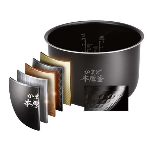 Nồi cơm điện tử TOSHIBA RC-18DH2PV(W)