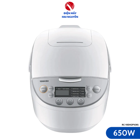NỒI CƠM ĐIỆN TỬ TOSHIBA RC-10DH2PV(W)