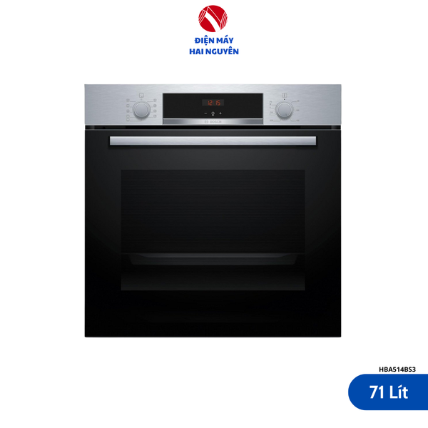 Lò nướng âm tủ Bosch HBA514BS3-71 Lít